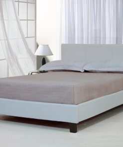Prado 5ft brown leather bed