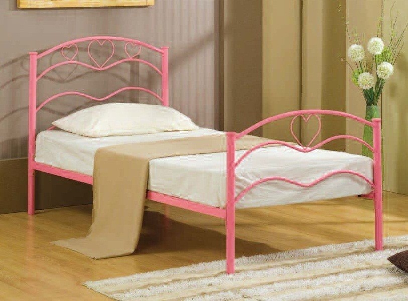 nancy-pink-metal-girls-bed-frame