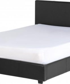 Prague faux leather bed Seconique