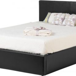 Seconique Waverley Ottoman Faux Leather Bed Frame