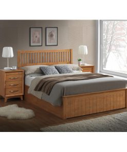 Valencia solid wood ottoman