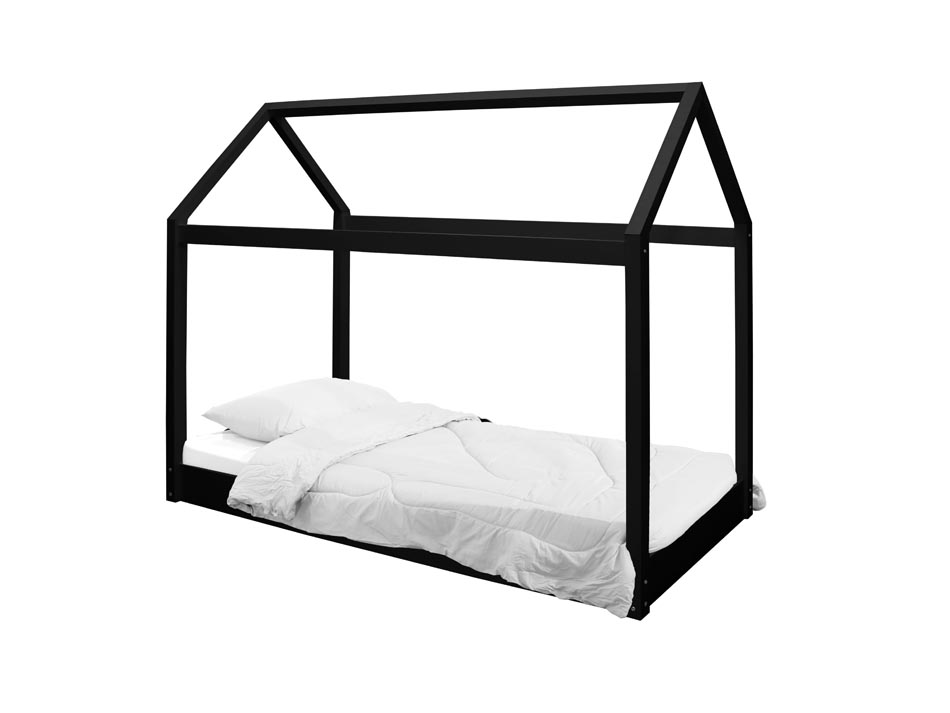 Hickory House Bed in Black
