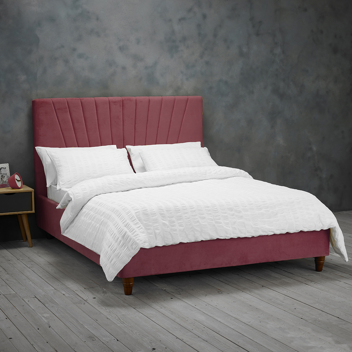 Lexie-Kingsize-Bed-Pink-LifeStyle