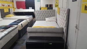 We have a wide range of sleigh beds on display