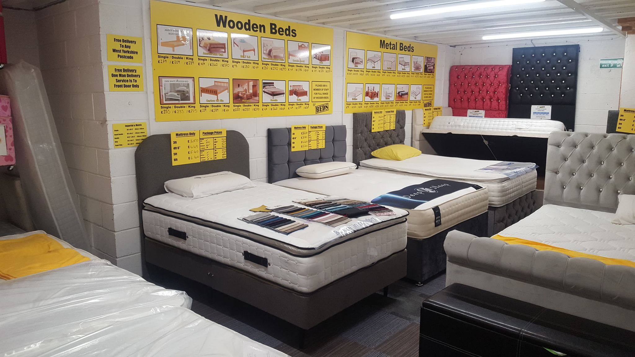 BF Beds Leeds Showroom