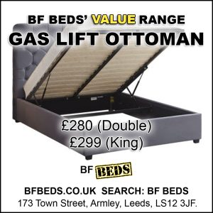 Gas lift Ottoman