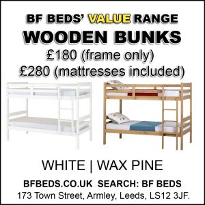 Wooden bunks