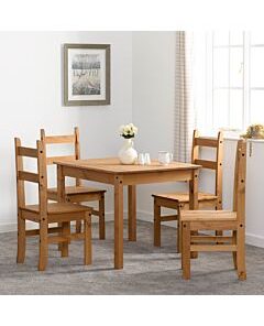 Corona budget dining set 1+4 chairs