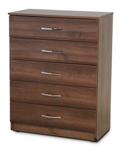 5 drawers fully assembled