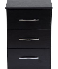 3 drawer bedside