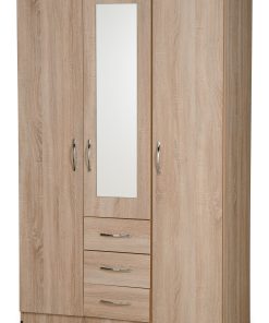 3 door gents tripple oak
