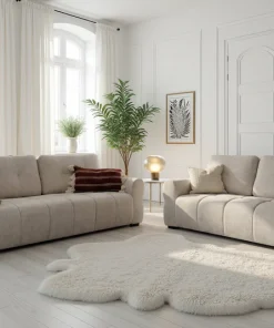 3+2 san marino beige sofa set
