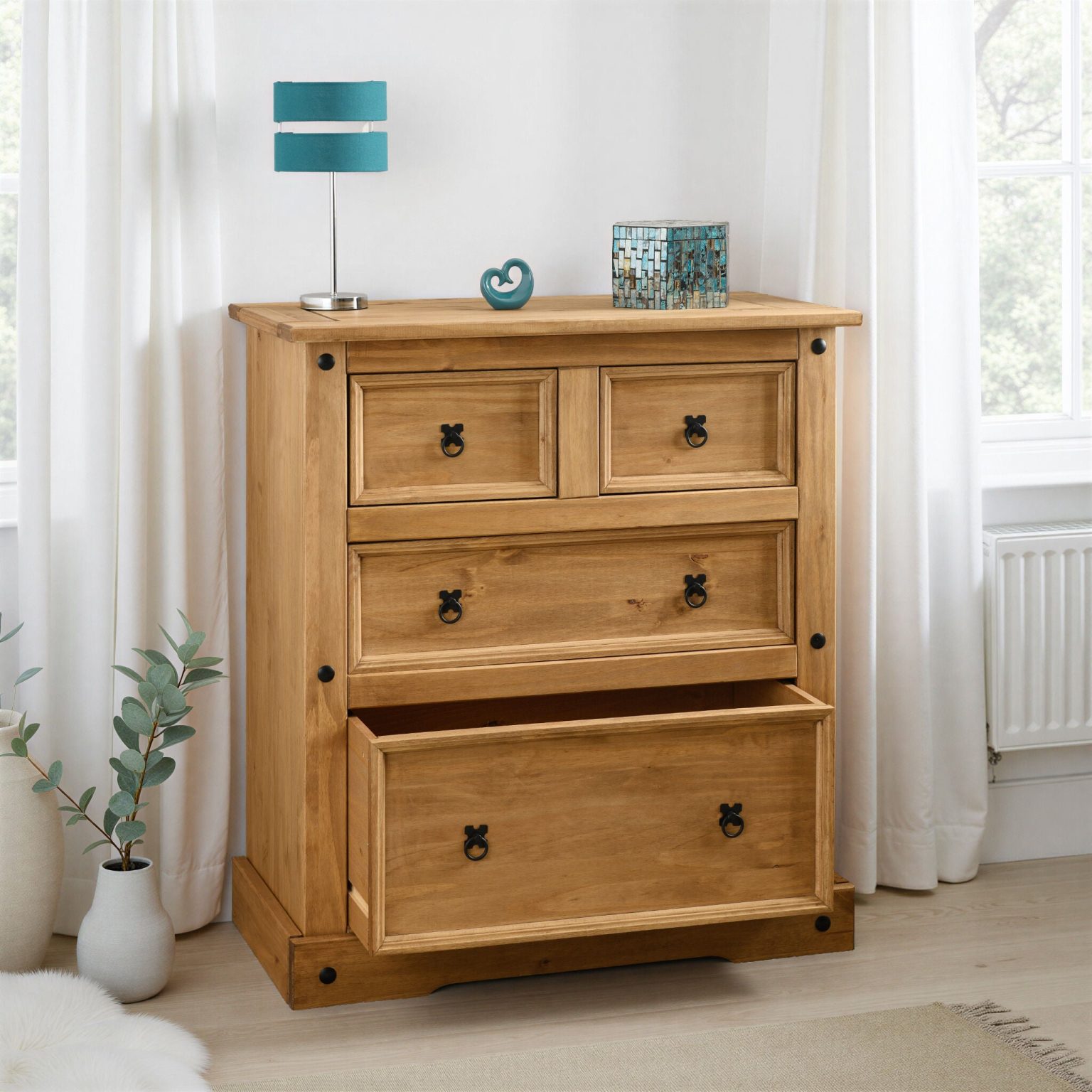 corona 2+2 drawer chest