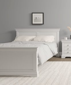 bordeaux 4ft6 high end grey bed