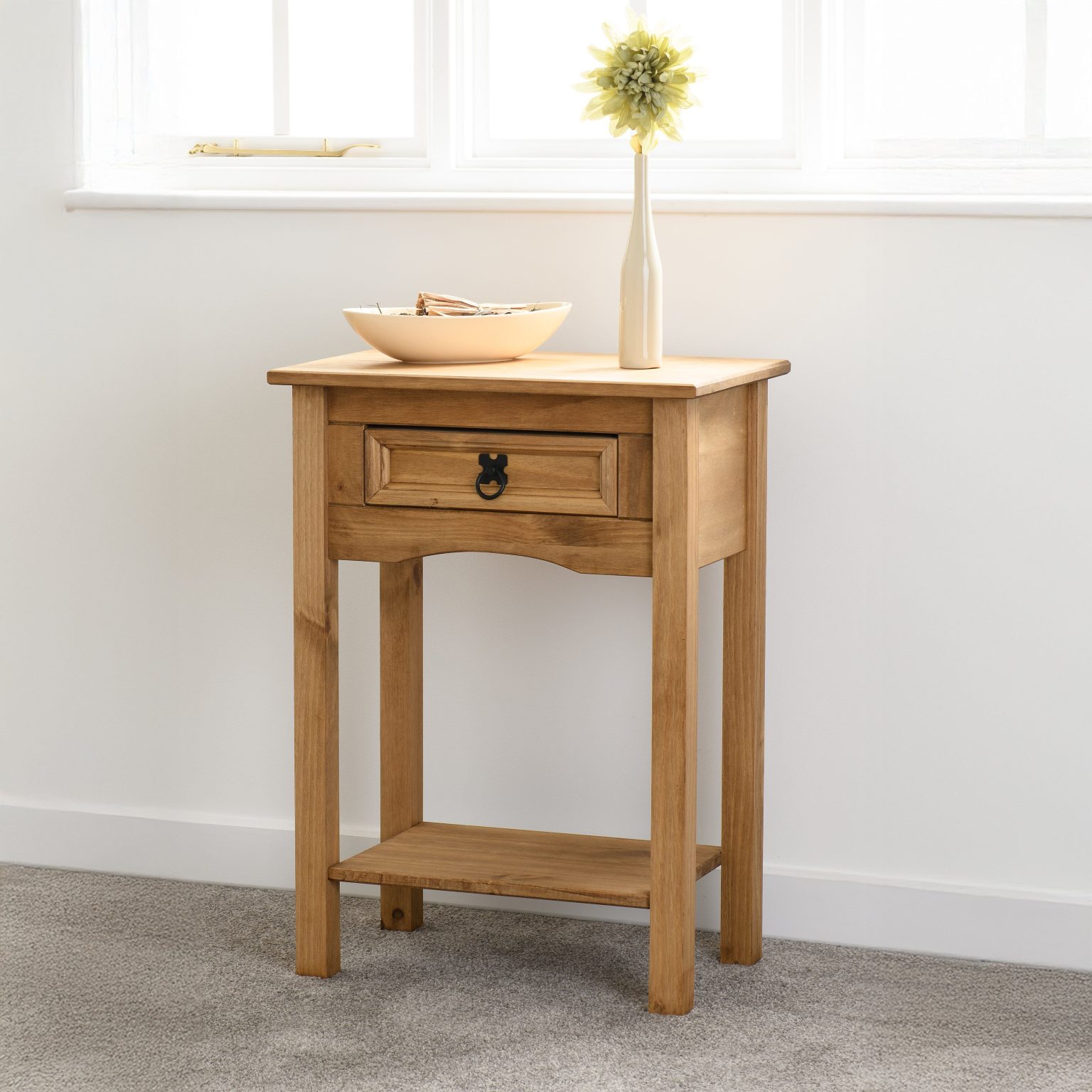 corona 1 drawer console table
