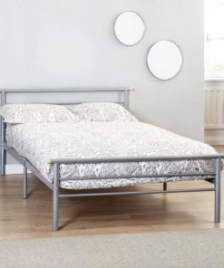Orion Silver Bed Frame