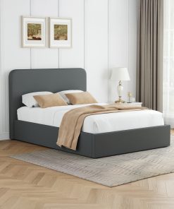 Walton  Fabric  Ottoman Storage Bedframe